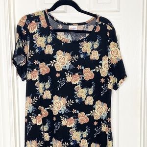 2X Floral Carly Dress